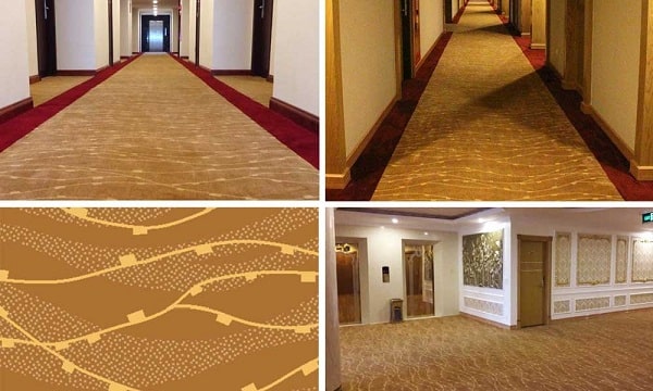 Màu sắc của thảm chùi chân khách sạn nên chọn phù hợp với toàn thể nội thất 