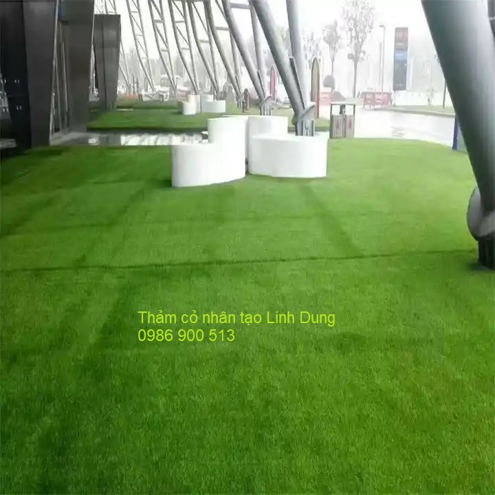 Thảm cỏ nhân tạo sân vườn 5
