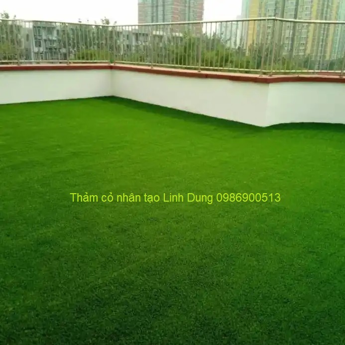 Thảm cỏ trải sân thượng ban công